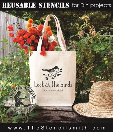 8063 - Look at the birds - The Stencilsmith