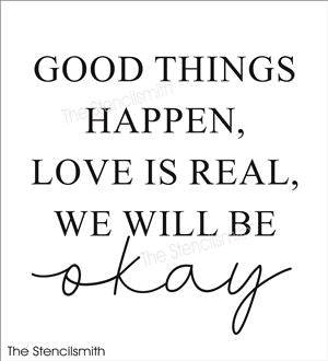 8146 - good things happen - The Stencilsmith