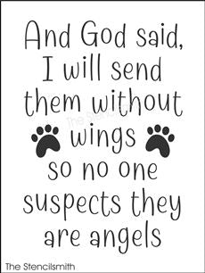 8218 - and God said I will send them - The Stencilsmith