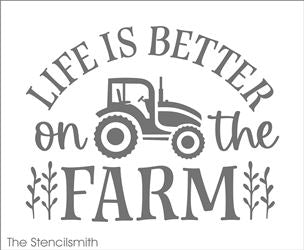 8240 - life is better on the farm - The Stencilsmith