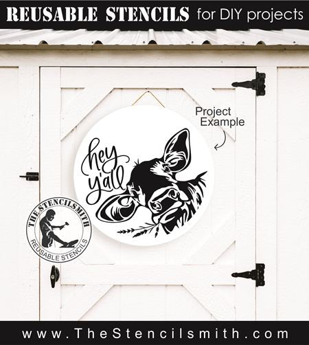 8261 - hey y'all - The Stencilsmith