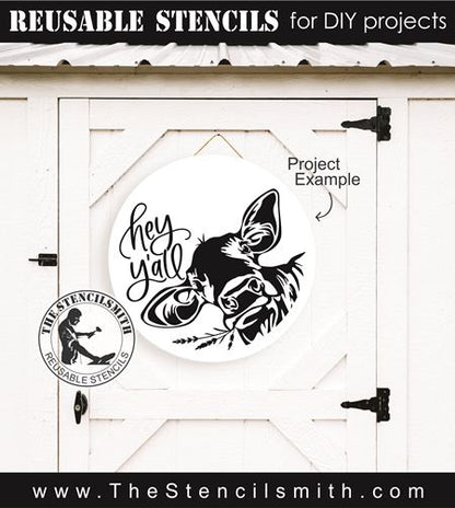 8261 - hey y'all - The Stencilsmith