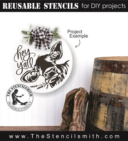8261 - hey y'all - The Stencilsmith