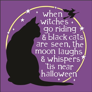 8326 - when witches go riding stencil