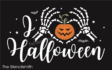 8341 - I (heart) Halloween - The Stencilsmith