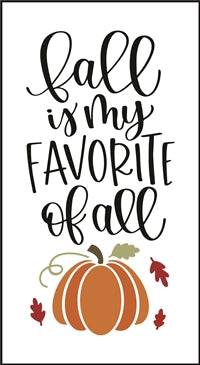 8349 - fall is my favorite - The Stencilsmith