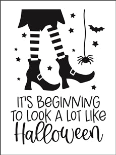8355 - it's beginning to look a lot like Halloween - The Stencilsmith