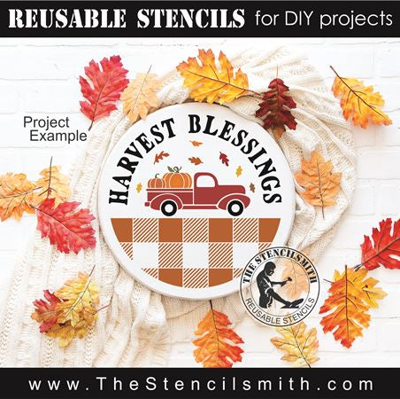 8380 - Harvest Blessings - The Stencilsmith