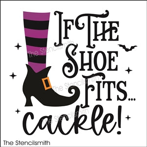 8400 - if the shoe fits... cackle! - The Stencilsmith