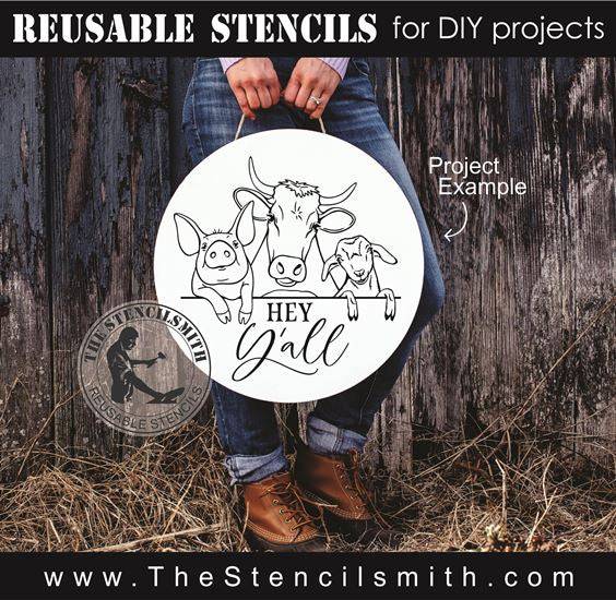 8402 - Hey Y'all - The Stencilsmith