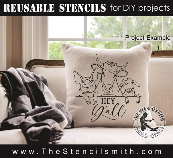 8402 - Hey Y'all - The Stencilsmith