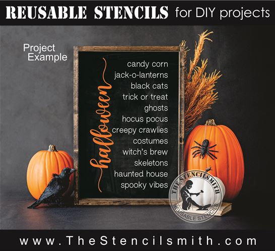 8406 - Halloween - The Stencilsmith