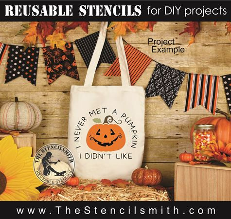 8423 - I never met a pumpkin - The Stencilsmith