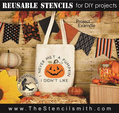 8423 - I never met a pumpkin - The Stencilsmith