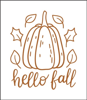 8434 - hello fall - The Stencilsmith