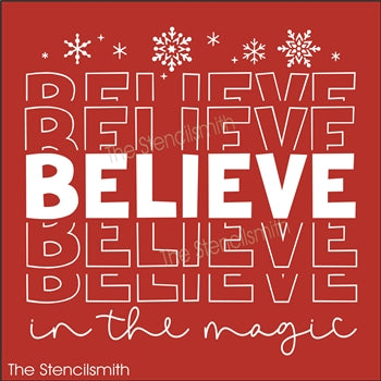 8484 - BELIEVE - The Stencilsmith