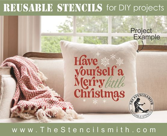 8485 - have yourself a merry little - The Stencilsmith