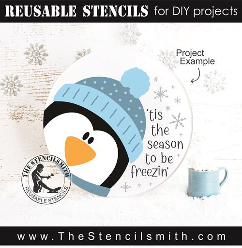 8489 - 'tis the season to be freezin' - The Stencilsmith