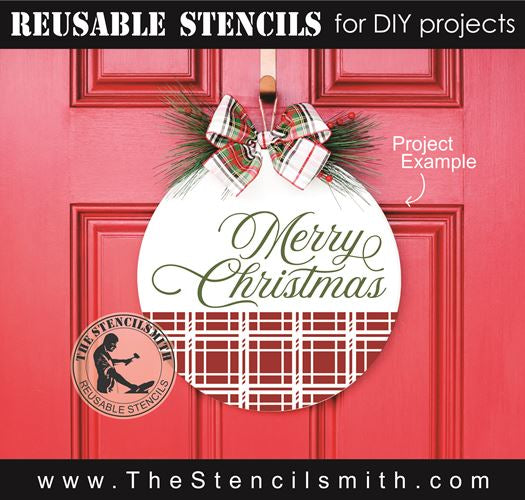 8493 - Merry Christmas - The Stencilsmith
