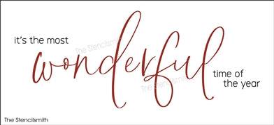 8499 - It's the most wonderful time - The Stencilsmith