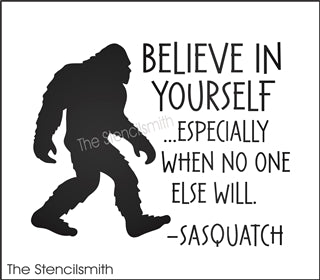 sasquatch stencil