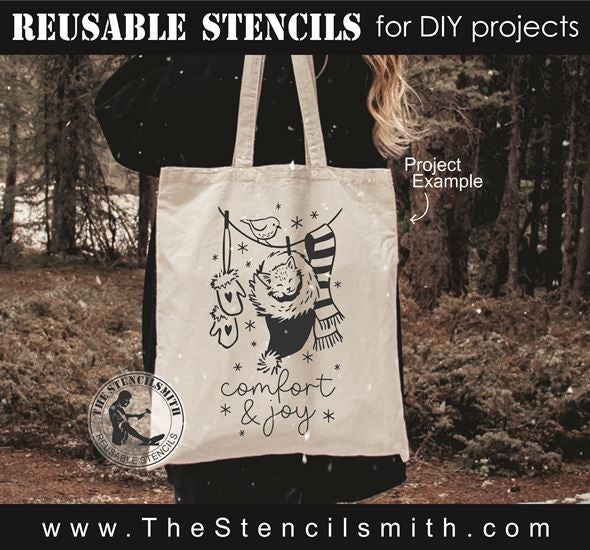 8516 - comfort & joy - The Stencilsmith