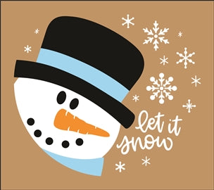 8527 - let it snow - The Stencilsmith