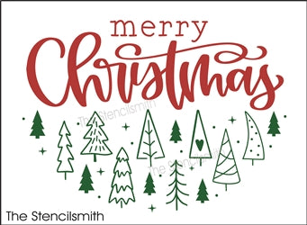 8562 - merry christmas - The Stencilsmith