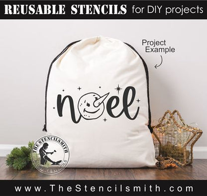 8570 - noel (snowman) - The Stencilsmith