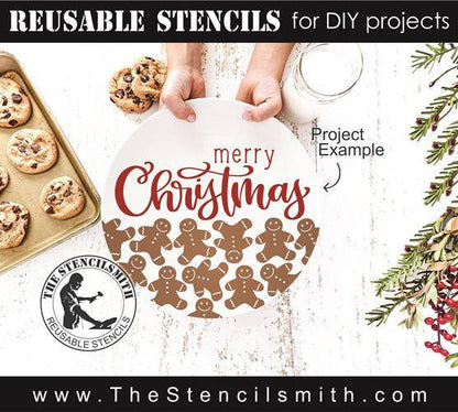 8604 - merry christmas - The Stencilsmith