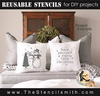 8611 - have yourself a merry little - The Stencilsmith