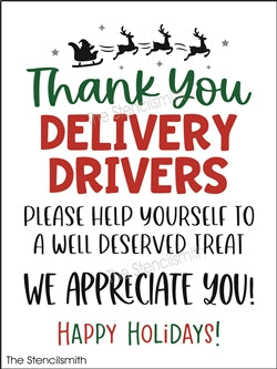 8614 - Thank you Delivery Drivers