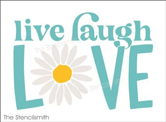 8683 - live laugh love - The Stencilsmith