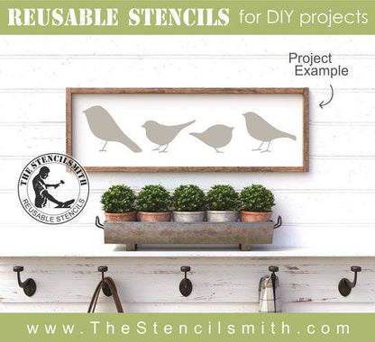 8704 - birds - The Stencilsmith
