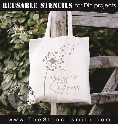 8707 - scatter kindness - The Stencilsmith