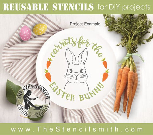 8710 - Carrots for the Easter Bunny - The Stencilsmith