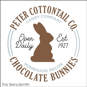 8711 - Peter Cottontail Co. - The Stencilsmith