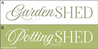 8780 - shed - The Stencilsmith