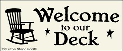 Welcome to our Deck - The Stencilsmith