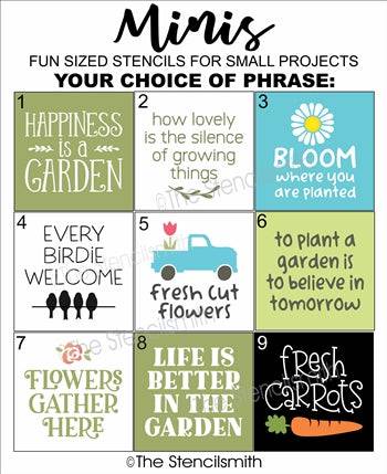 6775 - Garden Minis - The Stencilsmith