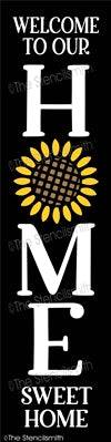 6842 - Welcome to our HOME sweet (sunflower) - The Stencilsmith