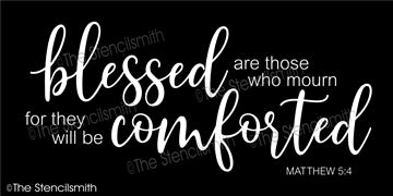6847 - blessed are those who mourn - The Stencilsmith