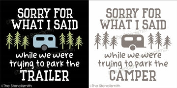 6851 - Sorry for what I said when - The Stencilsmith