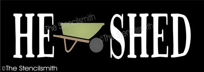 6868 - He Shed - The Stencilsmith