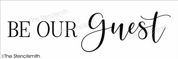 6916 - be our guest - The Stencilsmith