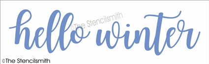 7045 - hello winter - The Stencilsmith