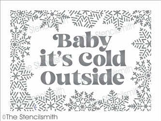 7060 - baby it's cold outside - The Stencilsmith